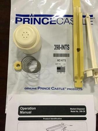 Reservedelskit til Sennepsdispenser Prince Castle 