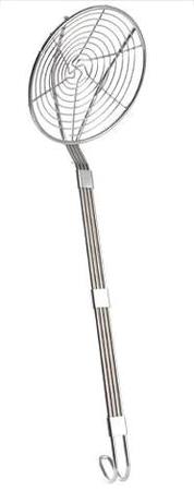 Fritureske diam 200 mm rustfri stål L59 cm 