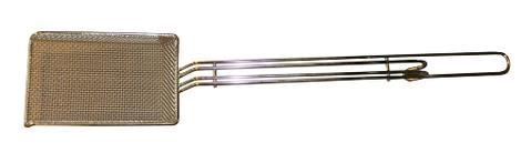 Friture skimmeske 102 x 152 mm Rustfri stål finmasket 