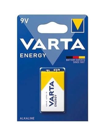 Batteri 9 volt 1 stk Varta 