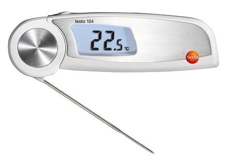 Termometer Testo folde T104 Indstik inkl. AAA batterier 263091 