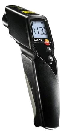 Termometer infrarød T830-T1 Testo Inkl. batteri 9 volt 263093 