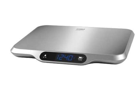 Digitalvægt Caso 15kg /1g. eksl. batteri AA 263092 