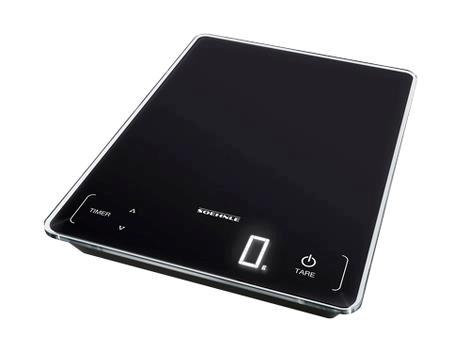 Digitalvægt Soehnle sort 15 kg (Inkl. batteri AAA 263091) 
