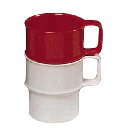 Krus stabelbart hvid 28 cl Rosti 