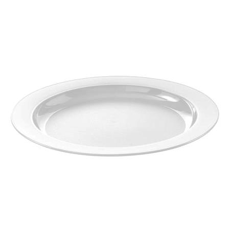 Tallerken flad hvid 250 mm Bio- plast GastroMax 