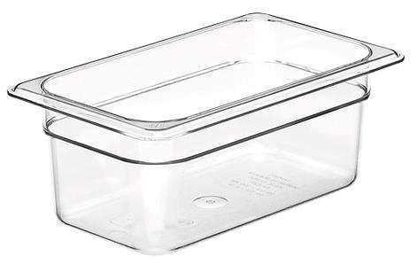 Kantine 1/4 GN D100 mm klar Cambro 