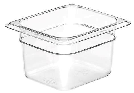 Kantine 1/6 GN D100 mm klar Cambro 