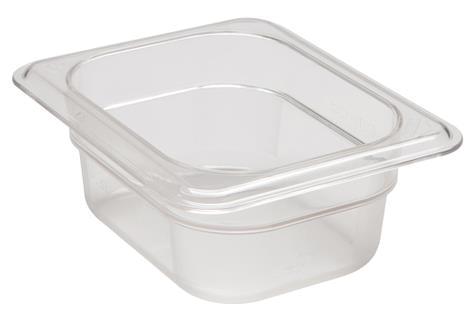 Kantine 1/8 GN D65 mm klar Cambro 
