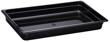 Kantine 1/1 GN  D65 mm sort Cambro 
