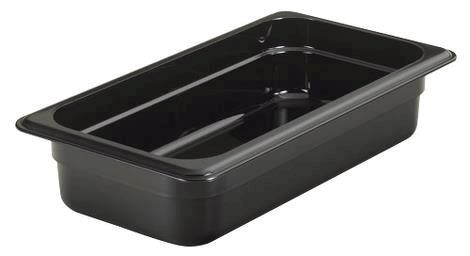 Kantine 1/3 GN  D65 mm sort Cambro 