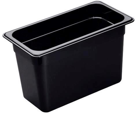 Kantine 1/3 GN D200 mm sort Cambro 