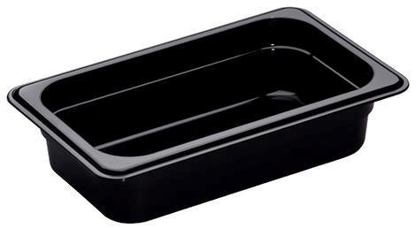 Kantine 1/4 GN  D65 mm sort Cambro 