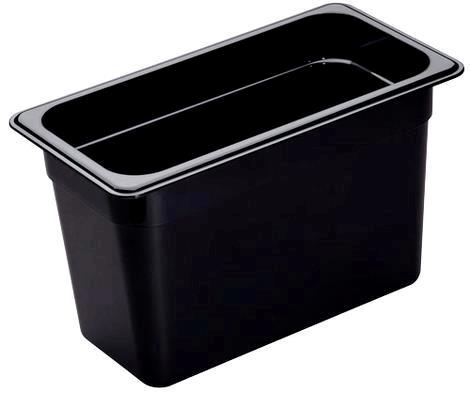 Kantine 1/4 GN D150 mm sort Cambro 