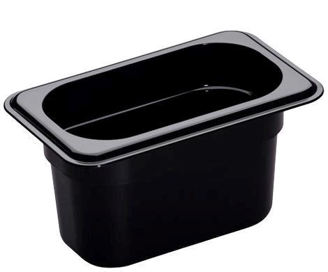 Kantine 1/9 GN D100 mm sort Cambro 