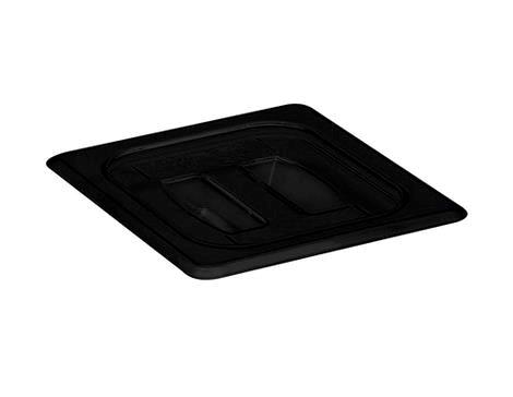 Låg m/håndtag 1/6 GN sort plast Cambro 