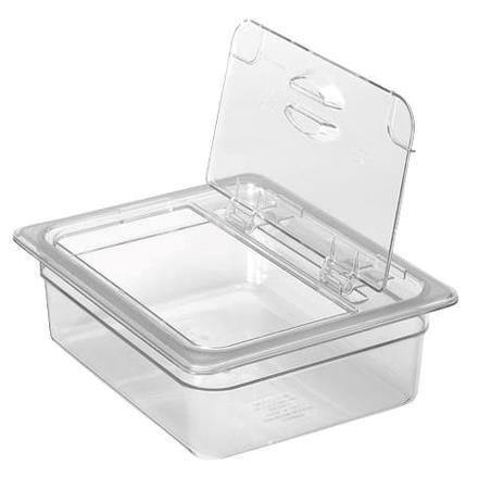 Låg m/klap og håndtag 1/2 GN klar plast Cambro 