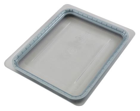 Låg glat 1/2 GN klar m/silikonetætning Cambro 