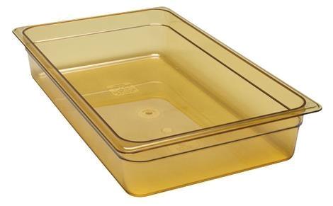 Kantine varmefast 1/1 GN D100 mm gul Cambro 