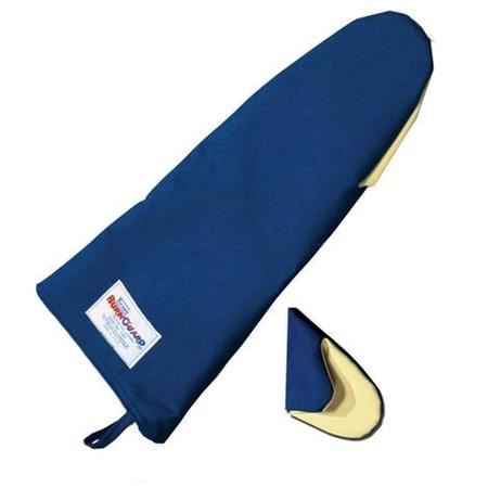 Bagehandske L380 mm blå 480 grader BurnGuard 