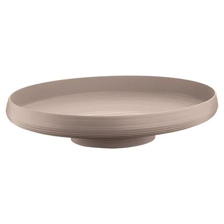 Fad på fod taupe B420 x D300 x H89 mm Tierra - Restlager 