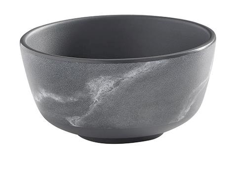 Skål marmor grå 113 mm 30 cl Melamin 