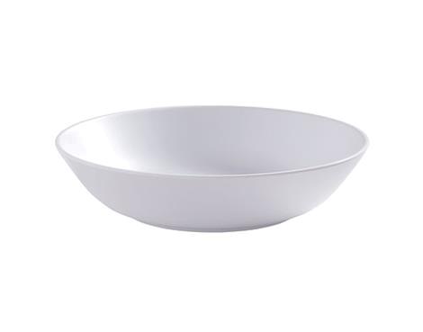 Tallerken dyb hvid 220 mm Melamin 