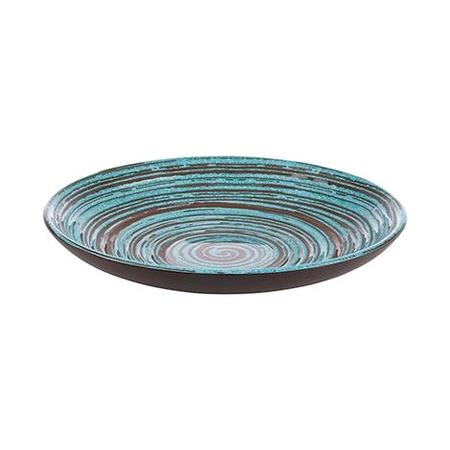 Fad melamin turkis diam 255 x H45 mm Cancun 