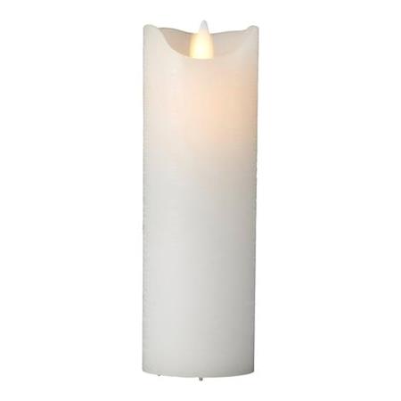 Bloklys LED Hvid H150 mm Sirius Sara genopladelig 