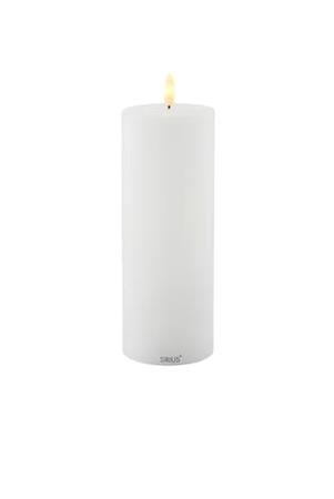 Bloklys LED Hvid H200 mm Sirius Sille genopladelig 