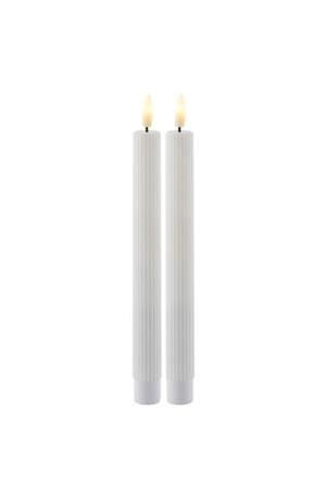 Lys LED Hvid Diam 2 stk H250 mm Sirius Smilla genopladelig 