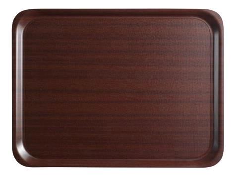 Serveringsbakke 430 x 330 mahogni Cambro 