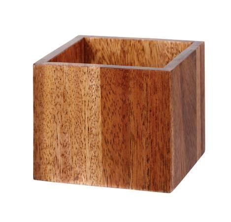 Bestikkasse træ B120 x D120 x H100 mm Churchill 
