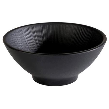 Skål melamin sort diam 160 x H65 mm Nero 