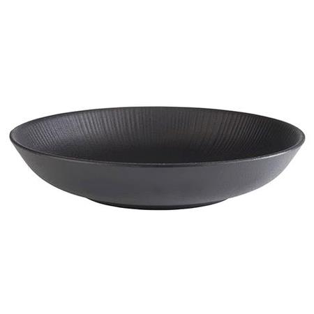 Skål melamin sort diam 225 x H45 mm Nero 