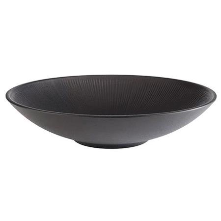 Skål melamin sort diam 300 x H70 mm Nero 