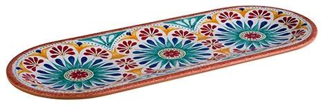 Fad melamin oval B380 x D155 x H20 mm Arabesque 