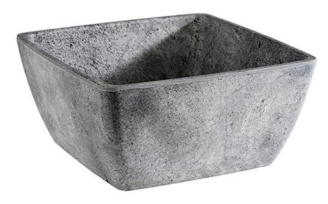 Skål melamin grå B190 x D190 mm 1,5 ltr Element 