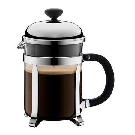Kaffebrygger krom/glas 0,5 l 4 kop Bodum Chambord 