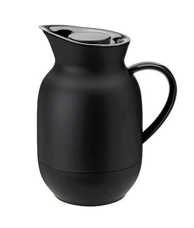 Termokande sort 1 ltr H235 mm Amphora Stelton