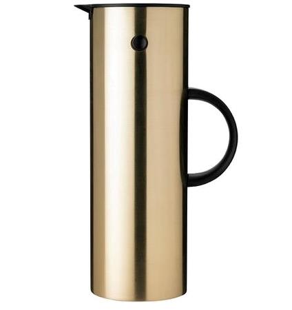 Termokande børstet messing 1 ltr EM77 Stelton 