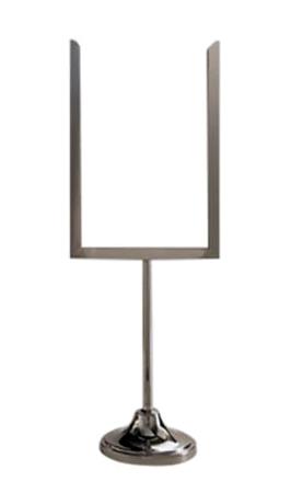 Menukortholder med tavle A6 H295 mm Blank 
