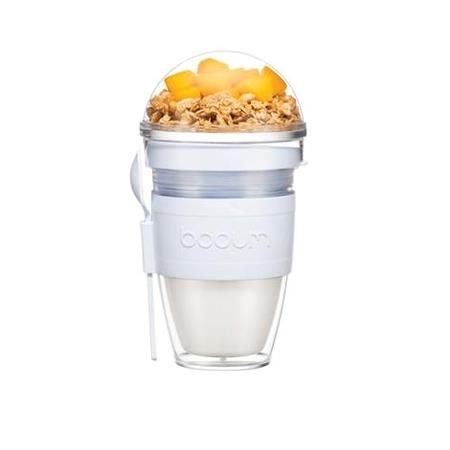 Yoghurtkop blå m låg og ske 25 cl JOYCUP Bodum 