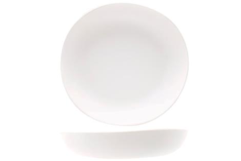 Tallerken melamin dyb off white 174 mm Kupo 