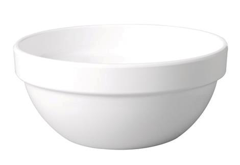Skål Casual 50 cl Diam140 mm melamin hvid 