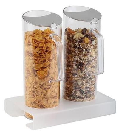 Kande müslibar 1,5L 2stk inkl. holder H40 mm 