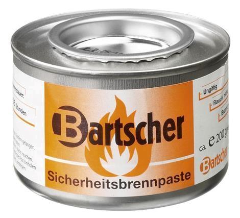 Brændpasta 72 stk x 200 g dåser Bartsher UN1325 