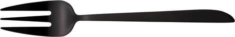 Kagegaffel mat sort 145 mm Orca PVD 