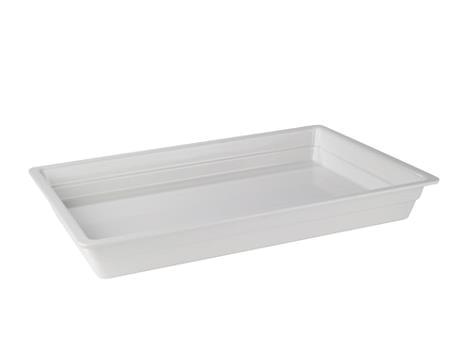 Serveringsfad 1/1 GN 530 x 320 x 65 mm Melamin hvid 