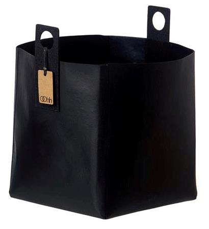 Kurv sort B170 x D170 x H170 mm Stockholm basket 